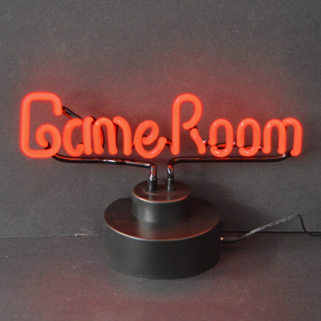 Gameroom Neon Sculpture