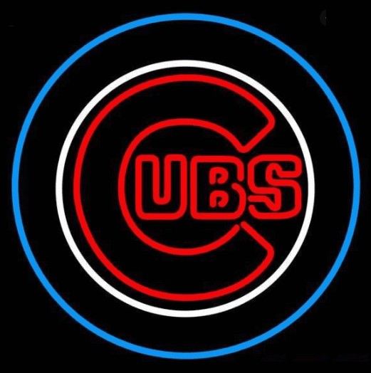 Chicago Cubs Neon Sign