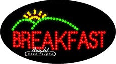 Breakfast LED Sign