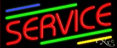 Service Business Neon Sign