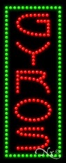 Gyros LED Sign