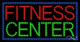 Fitness Center LED Sign