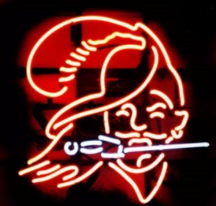 Red Knight Neon Sign