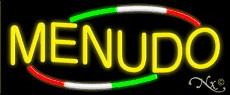 Menudo Business Neon Sign