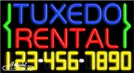 Tuxedo Rental Neon w/Phone #
