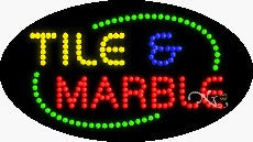 Tile & Marble LED Sign