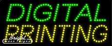 Digital Printing LED Sign