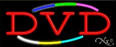 DVD Business Neon Sign