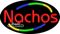 Nachos Neon Sign