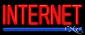 Internet Economic Neon Sign