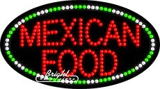Mexican Food LED Sign