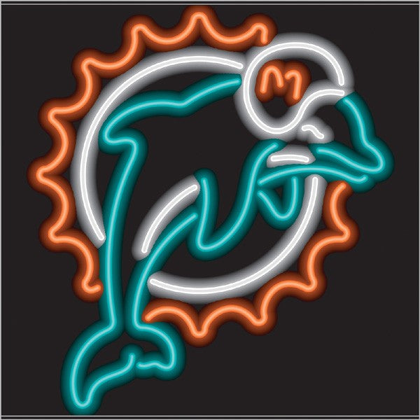 Miami Dolphins Neon Sign