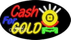 Cash for Gold Neon Sign