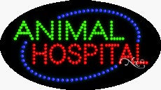 Animal Hospital LED Sign