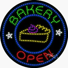Bakery Open LED Sign