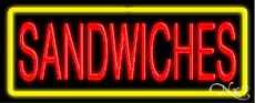 Sandwiches Business Neon Sign