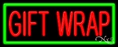 Gift Wrap Business Neon Sign