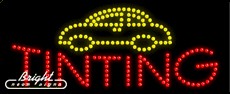 Auto Tinting LED Sign