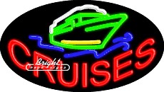 Cruises Flashing Neon Sign