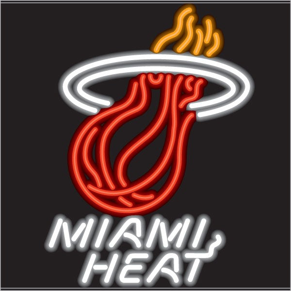 Miami Heat Neon Sign