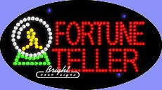 Fortune Teller LED Sign