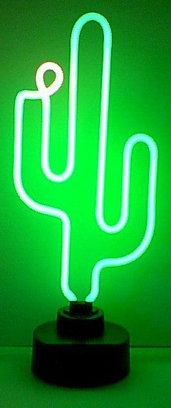 Cactus Neon Sculpture