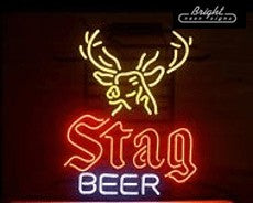 Stag Beer Neon Sign