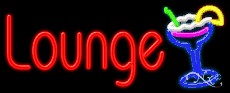 Lounge Business Neon Sign