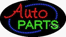Auto Parts LED Sign