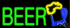 Beer Logo Neon Sign