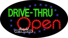 Drive-Thru Open LED Sign