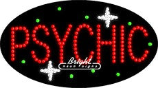 Psychic LED Sign