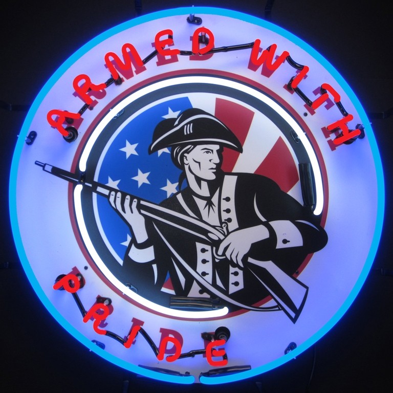 Armed with Pride Neon Sign