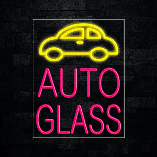 Auto Glass Flex-Led Sign