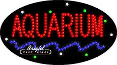 Aquarium LED Sign