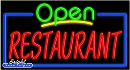 Restaurant Open Neon Sign