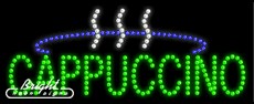 Cappuccino LED Sign