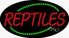 Reptiles LED Sign