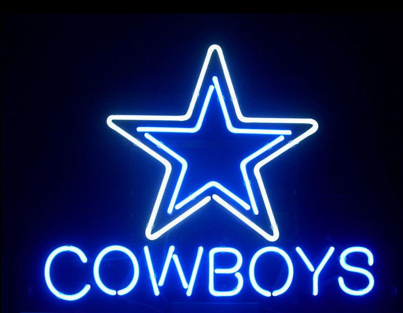 Dallas Cowboys Neon Sign