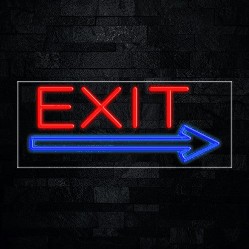 Exit Flex-Led Sign