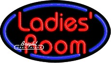 Ladies Room Neon Sign