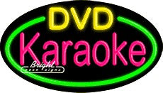 DVD Karaoke Neon Sign
