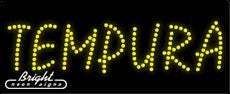 Tempura LED Sign