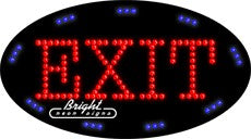 Exit LED Sign