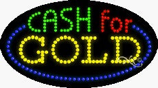 Cash for Gold LED Sign