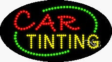 Car Tinting LED Sign