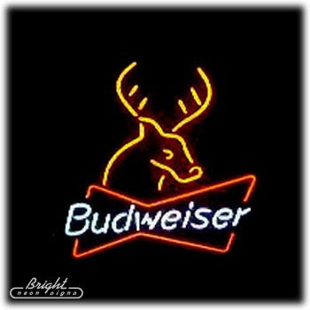 Budweiser Deer Neon Sign