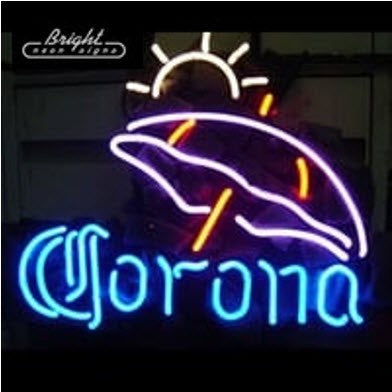 Corona Umbrella Neon Sign