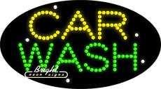 Car Wash LED Sign