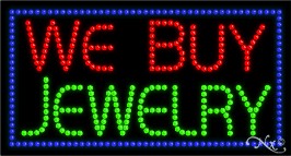 We Buy Jewelry LED Sign